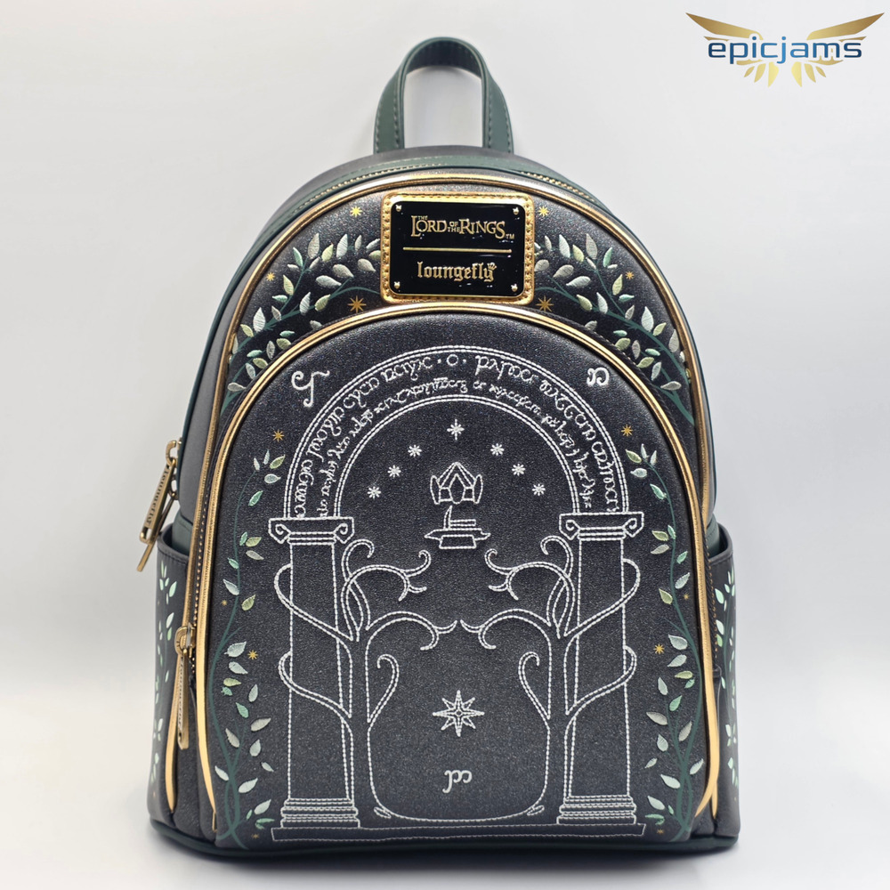 Loungefly The Lord of the Rings Doors of Durin Glow-in-the-Dark Mini Backpack